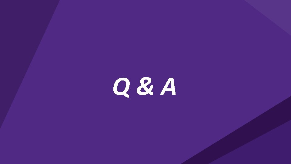 Q&A 