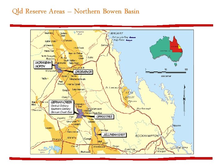 Qld Reserve Areas – Northern Bowen Basin 