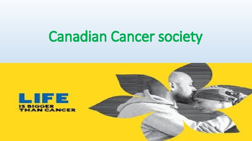 Canadian Cancer society 