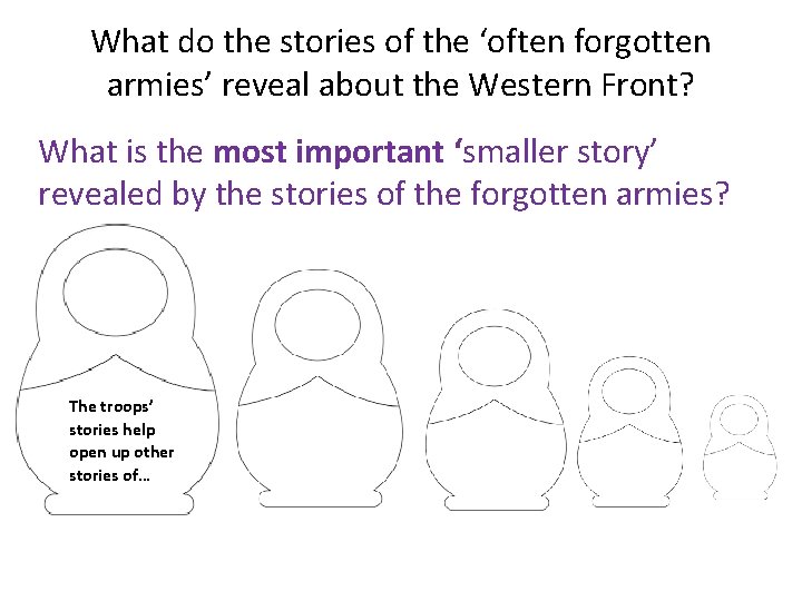 What do the stories of the ‘often forgotten armies’ reveal about the Western Front?