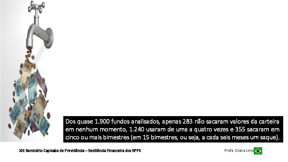 Dos quase 1. 900 fundos analisados, apenas 283 não sacaram valores da carteira em