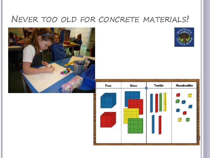 NEVER TOO OLD FOR CONCRETE MATERIALS! 