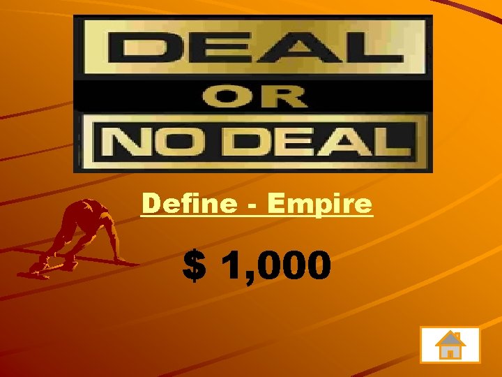 Define - Empire $ 1, 000 