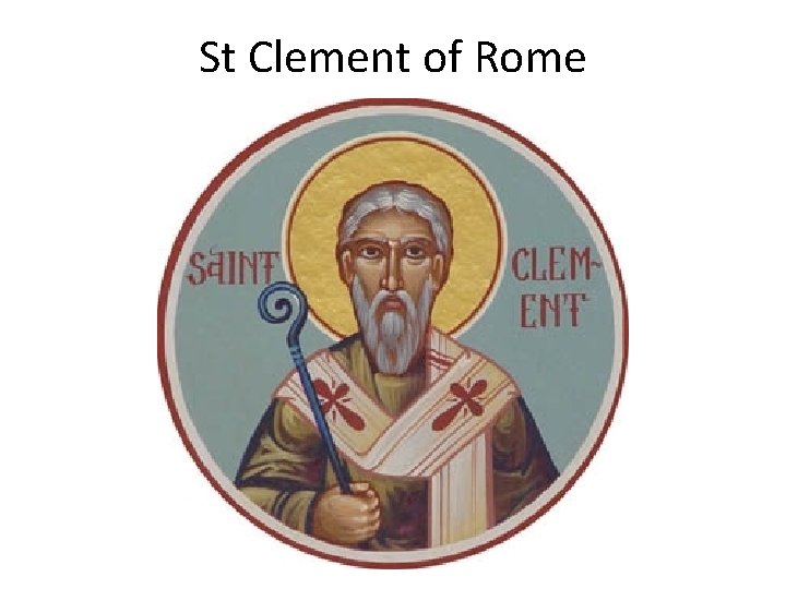 St Clement of Rome 