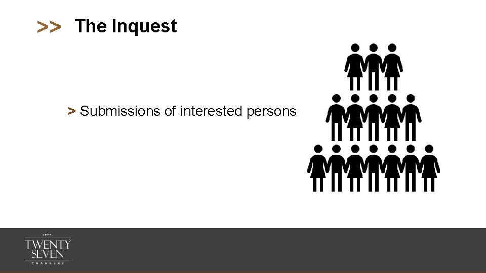 >> The Inquest > Submissions of interested persons 