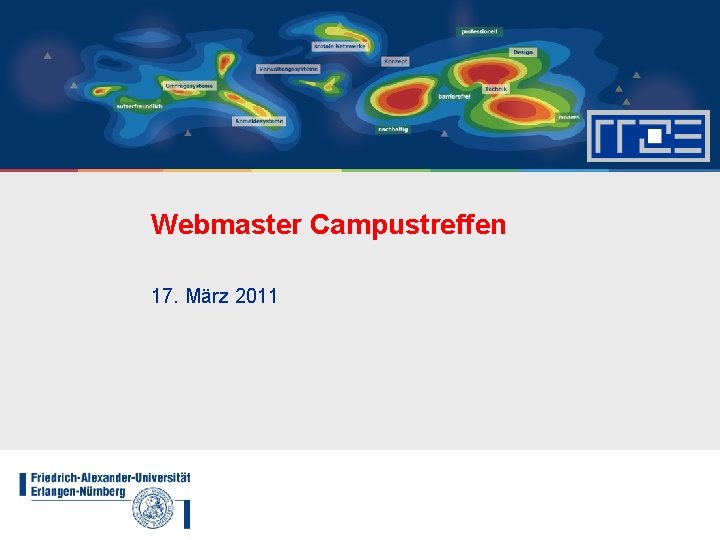 Webmaster Campustreffen 17. März 2011 