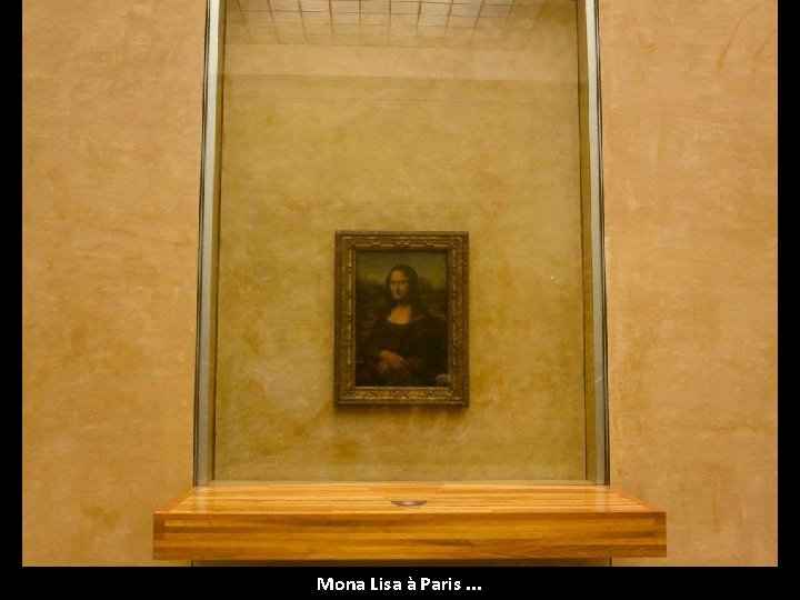 Mona Lisa à Paris. . . 