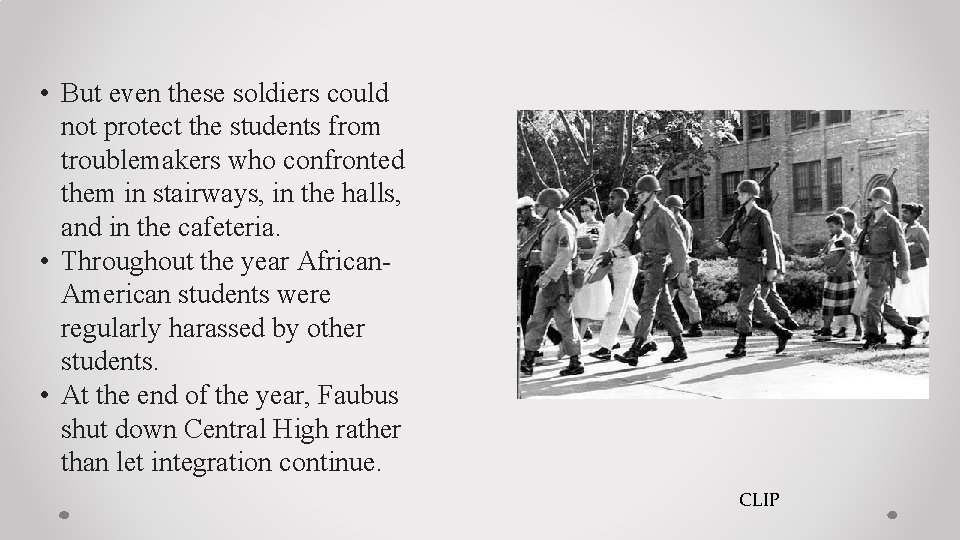  • But even these soldiers could not protect the students from troublemakers who