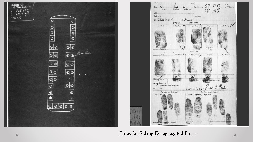 Rules for Riding Desegregated Buses 