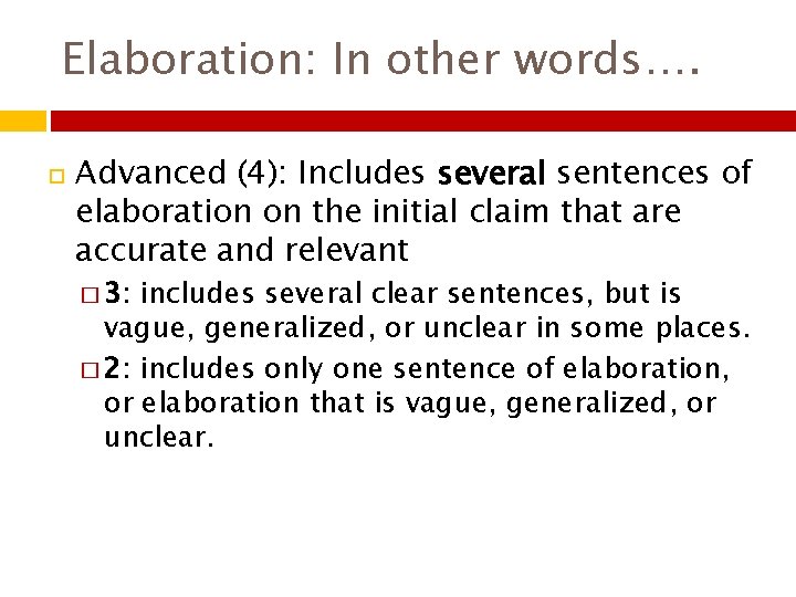 Warm Up May 8 background knowledge of CBM