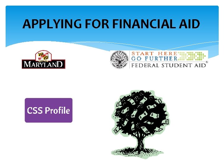 APPLYING FOR FINANCIAL AID 