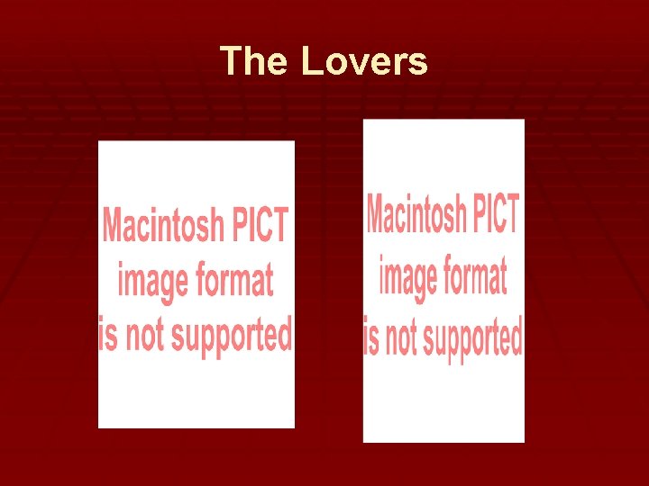 The Lovers The Lovers