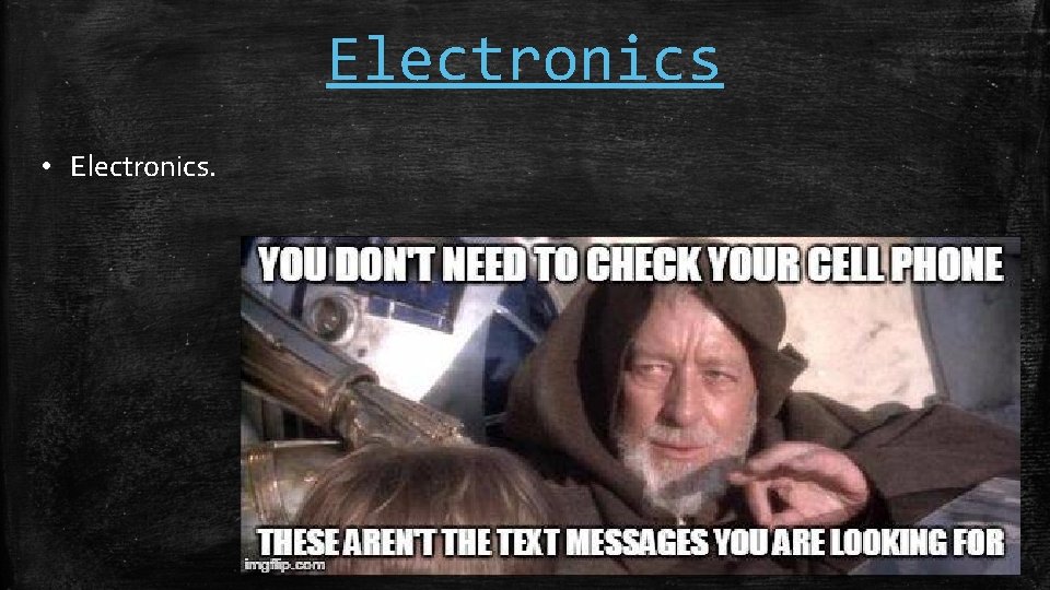 Electronics • Electronics. 