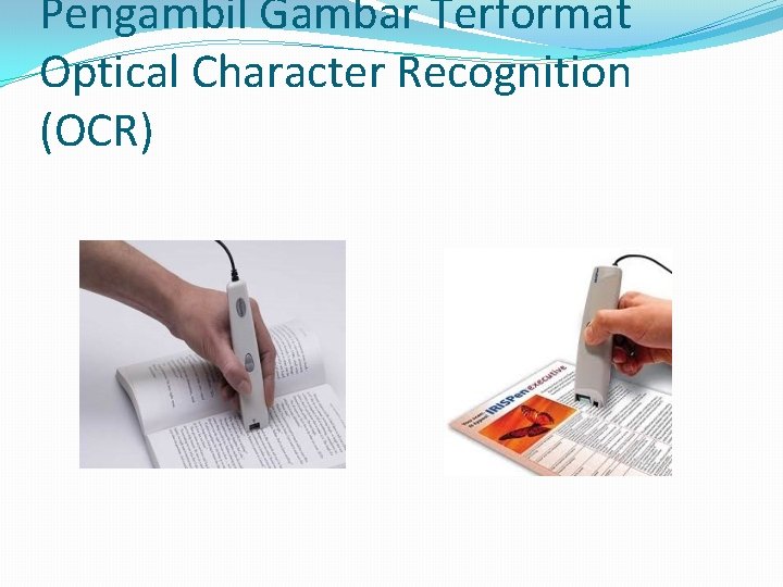 Pengambil Gambar Terformat Optical Character Recognition (OCR) 