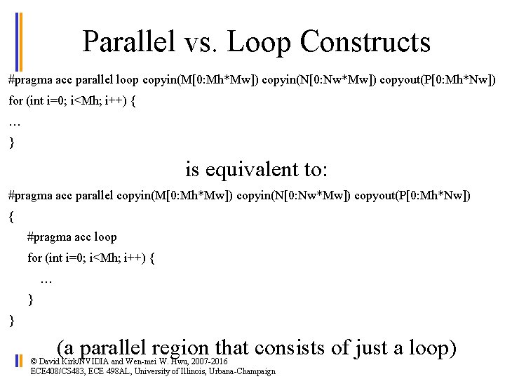 ECE 408CS 483 Fall 2016 Applied Parallel Programming