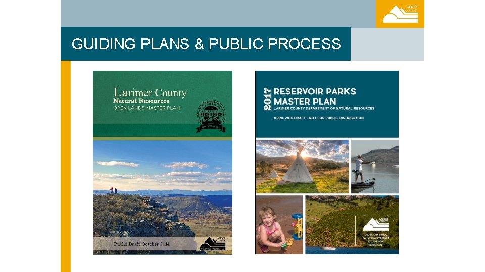 GUIDING PLANS & PUBLIC PROCESS GUIDING PLANS & PUBLIC PROCESS