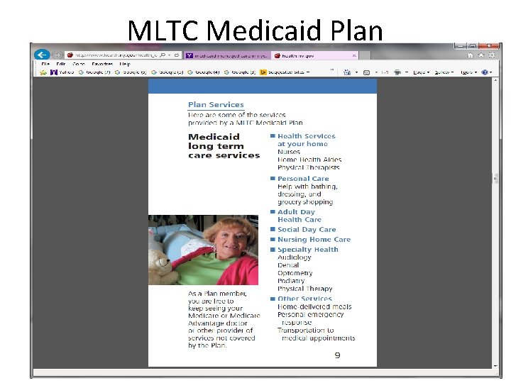 MLTC Medicaid Plan 