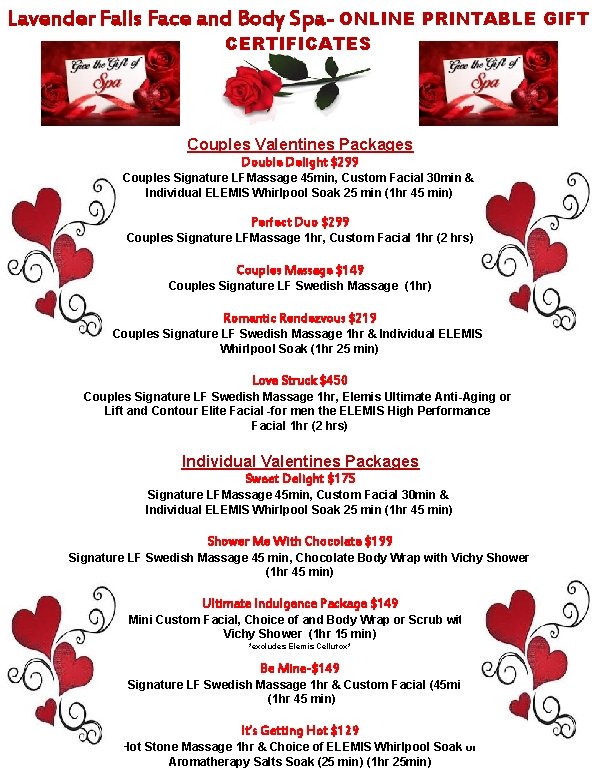 Lavender Falls Face and Body Spa ONLINE PRINTABLE