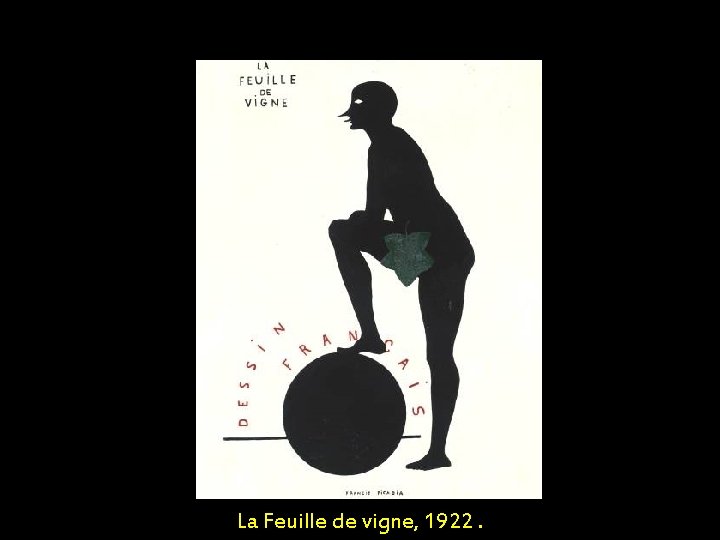 La Feuille de vigne, 1922. 