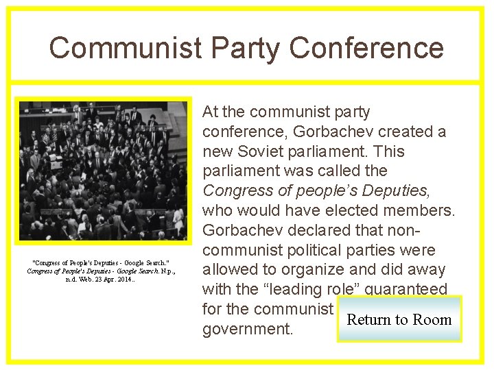 Communist Party Conference "Congress of People's Deputies - Google Search. " Congress of People's