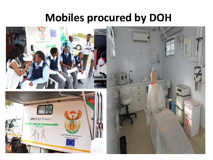 Mobiles procured by DOH Mobiles procured by DOH