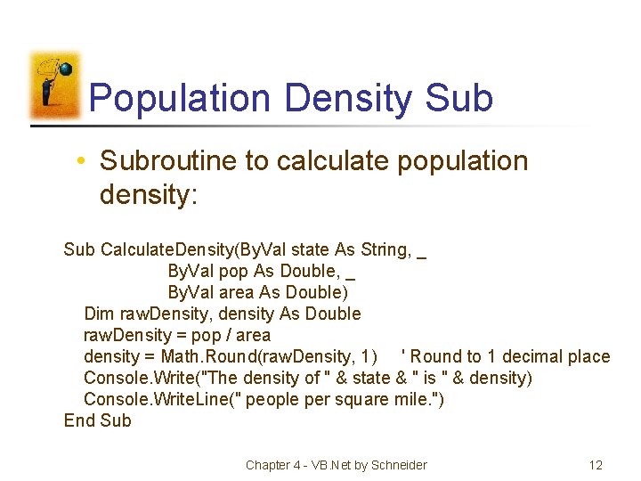 Sub Calculation Chapter 4 General Procedures 4 1 Sub Procedures