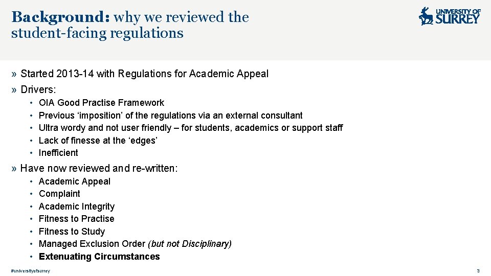 Student Facing Regulation Review a Pragmatic and Collaborative