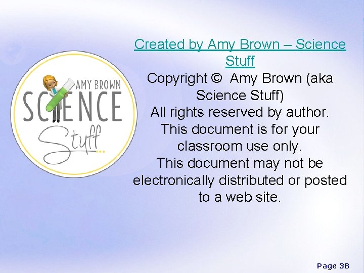 Created by Amy Brown – Science Stuff Copyright © Amy Brown (aka Science Stuff)