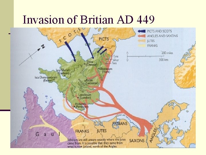 Invasion of Britian AD 449 