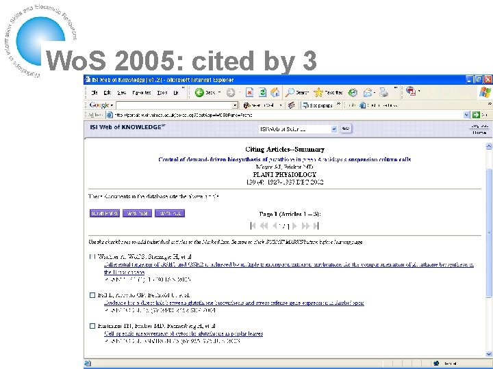 Wo. S 2005: cited by 3 