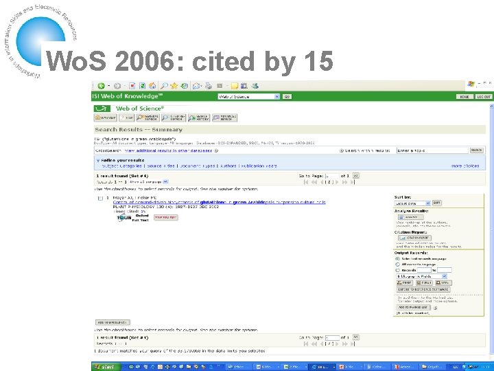Wo. S 2006: cited by 15 
