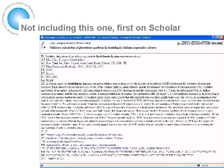 Not including this one, first on Scholar 