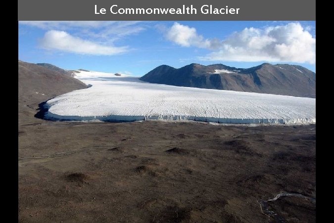 Le Commonwealth Glacier 
