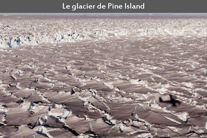 Le glacier de Pine Island 