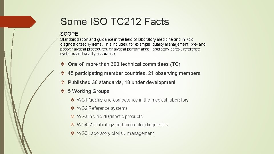 Envisioning change to ISO 15189 Sheila Woodcock MBA