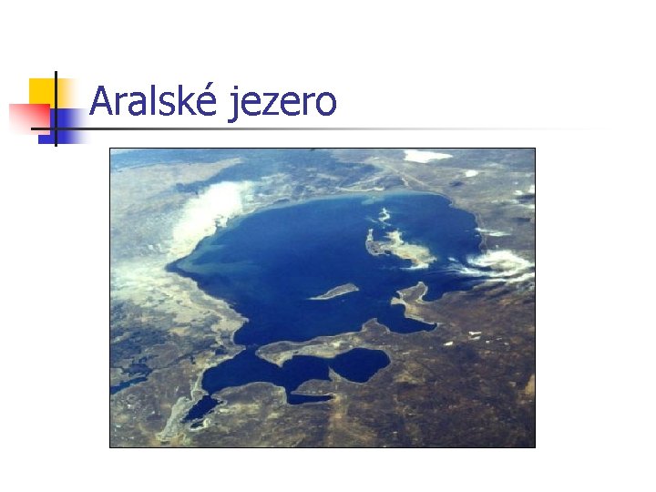 Aralské jezero n 