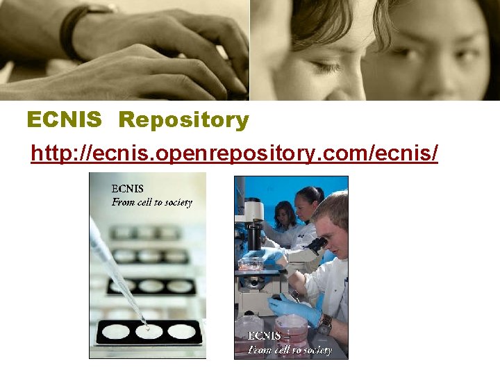 ECNIS Repository http: //ecnis. openrepository. com/ecnis/ 