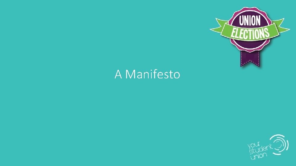 A Manifesto 