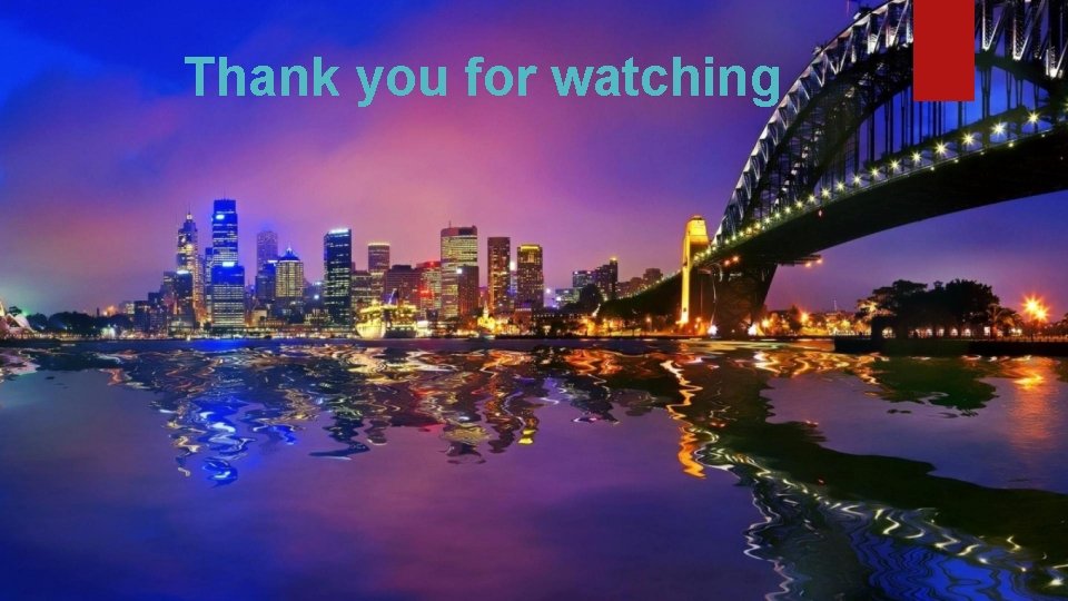 Thank you for watching 