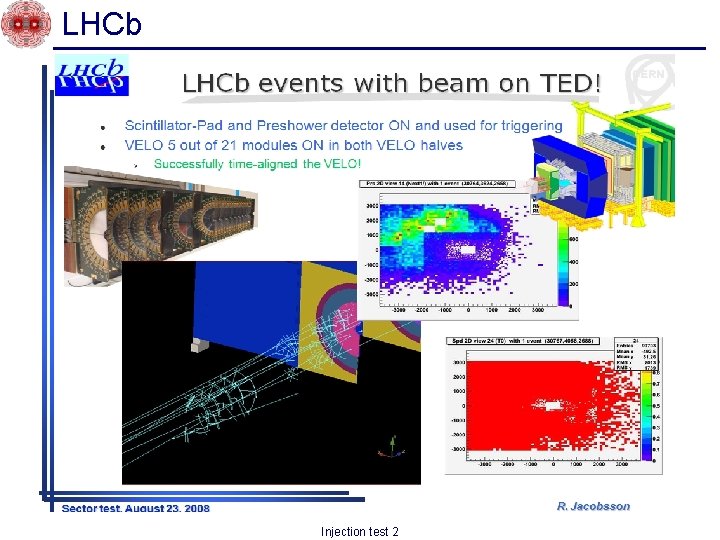 LHCb Injection test 2 