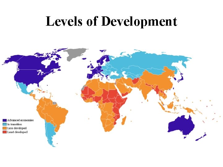 Levels of Development 