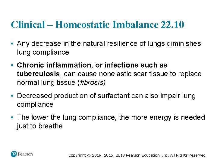 Clinical – Homeostatic Imbalance 22. 10 • Any decrease in the natural resilience of