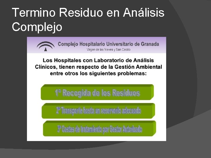 Termino Residuo en Análisis Complejo 