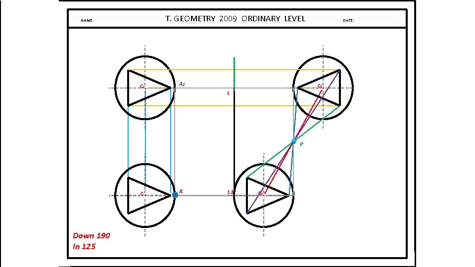 T. GEOMETRY 2009 ORDINARY LEVEL NAME: C 1 A 1 C 2 L P