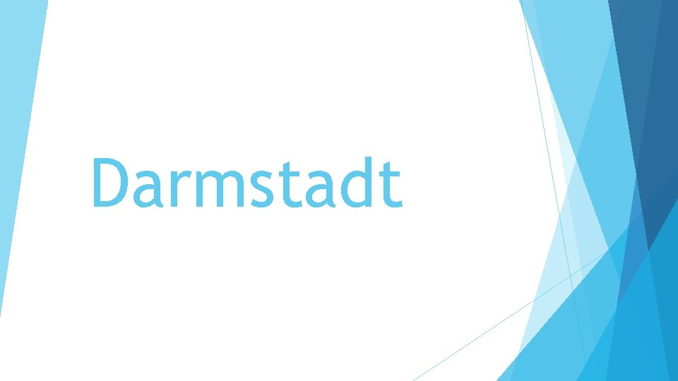 Darmstadt 