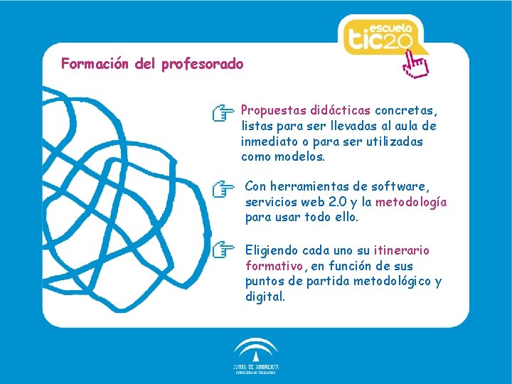 Formación del profesorado Propuestas didácticas concretas, listas para ser llevadas al aula de inmediato