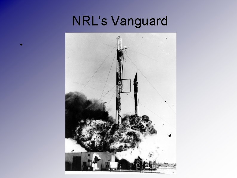 NRL's Vanguard ● 