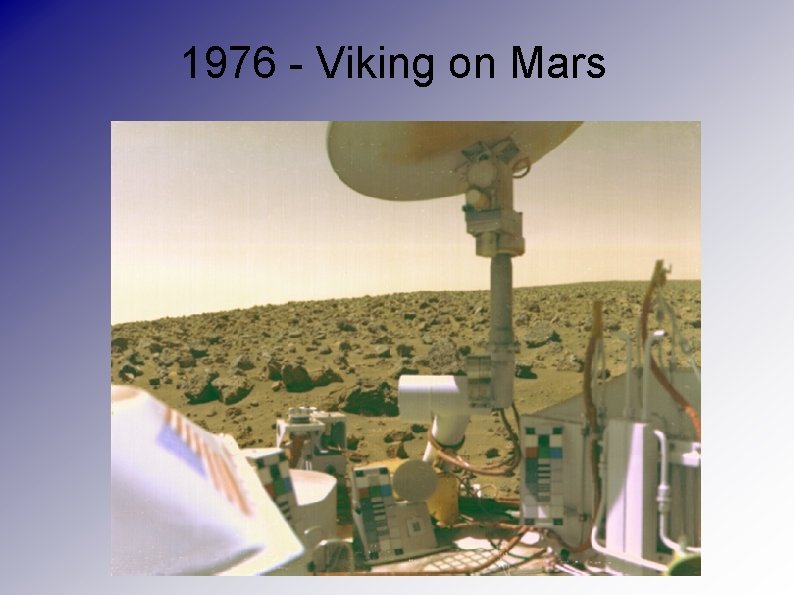 1976 - Viking on Mars 