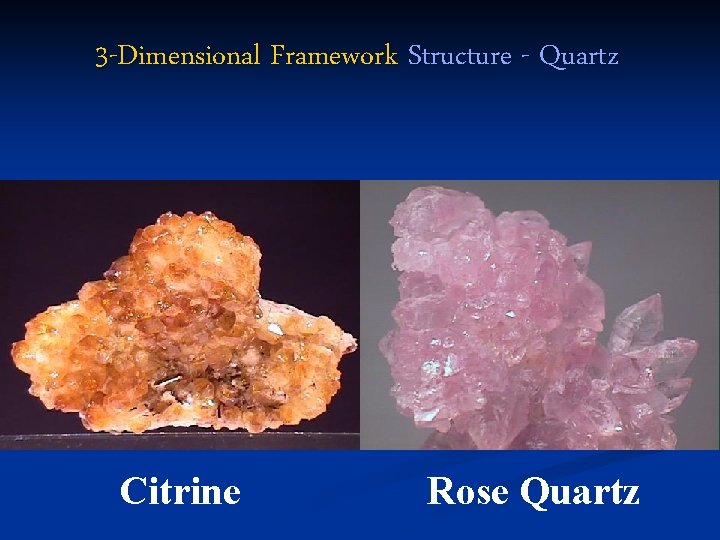 3 -Dimensional Framework Structure - Quartz Citrine Rose Quartz 