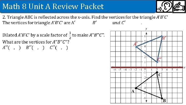 Math 8 Unit A Review Packet 